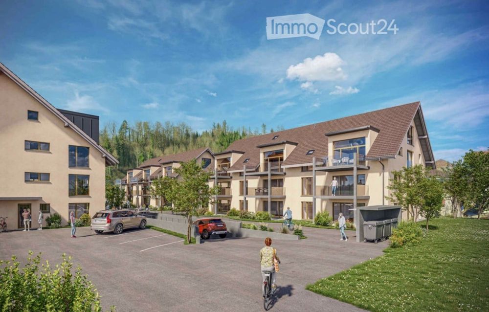 Moderne 3.5-Zimmer-Wohnung in ruhiger Neubauanlage in 3634 Thierachern - Bild 2