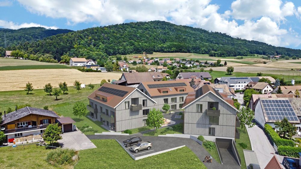 Diverse Neubau 2½-Zimmer-Wohnungen in Stüsslingen - Bild 1
