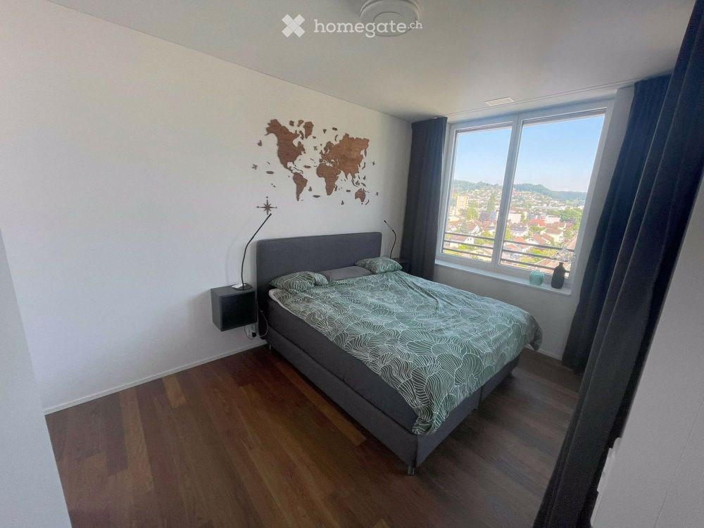 Moderne 3.5-Zimmer-Wohnung mit atemberaubendem Ausblick in Suhr - Bild 6