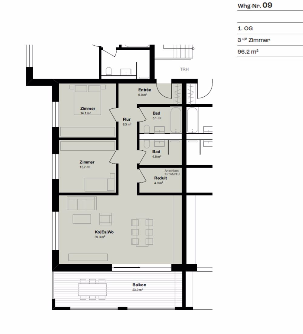 3 ½ Zimmer-Wohnung in Schaffhausen mieten - Bild 10