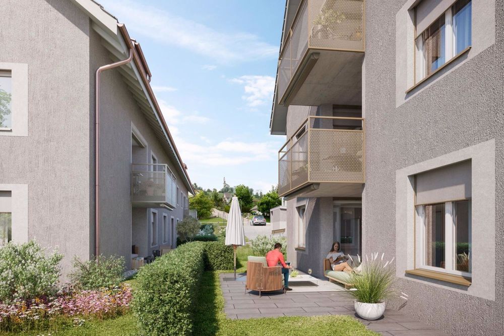 4.5 Zi. WHG. - neues Wohnen Thundorf - Aussenansicht