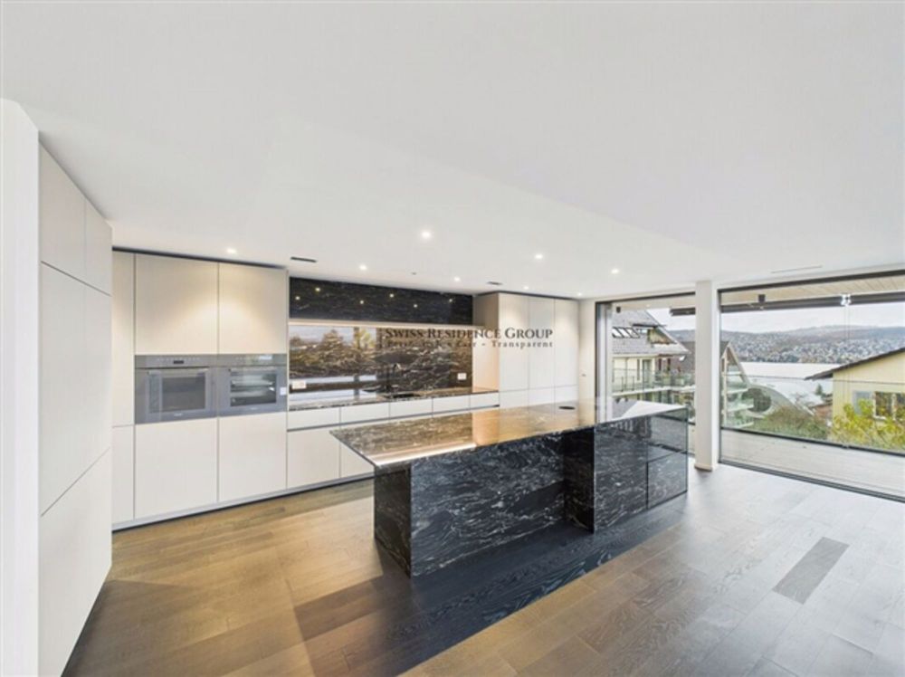 Privilegiert wohnen am Zürichsee mit 5.5-Zimmer-Residenz mit Privatpool, Garten, See-und Bergsicht - Bild 4