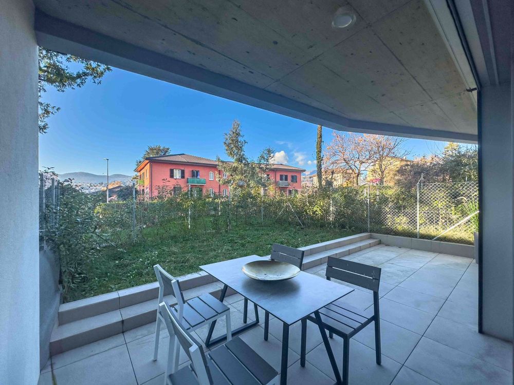 2,5 Zimmerwohnung mit Garten in Viganello - Bild 4