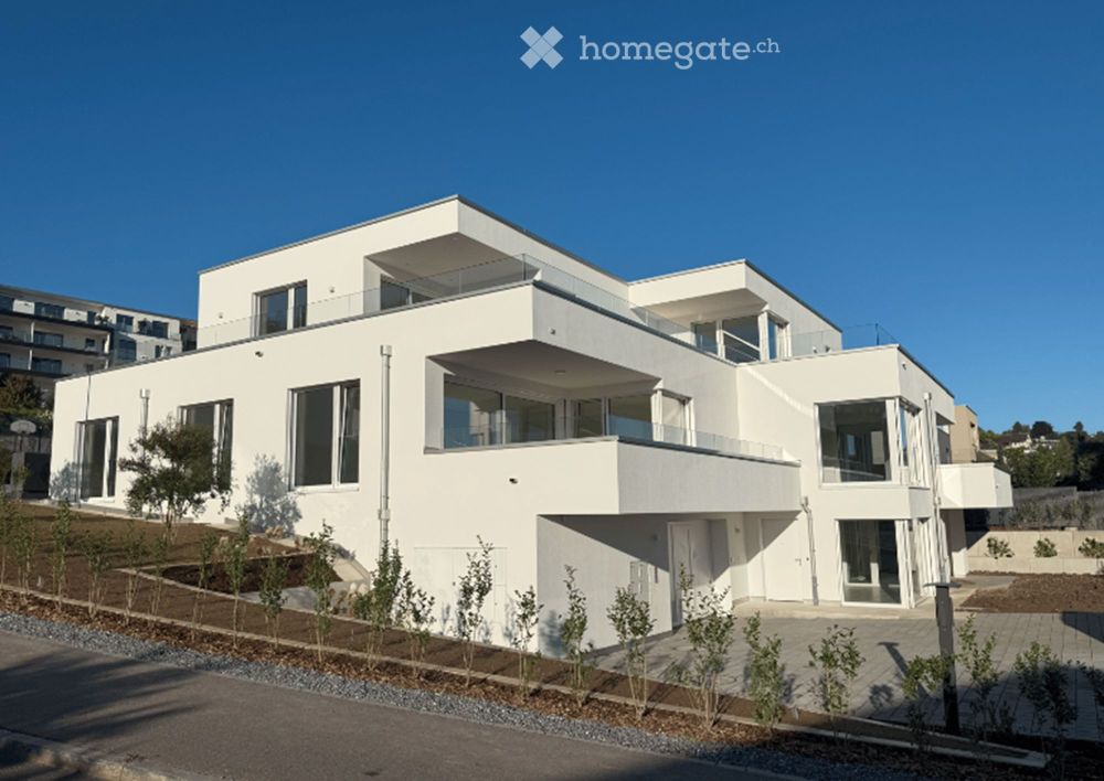 Vollklimatisierte 4.5-Zi.NEUBAU-Attika: Smart-Home, KWL, exkl. Küche & Bäder, spektakuläre Seesicht - Bild 1