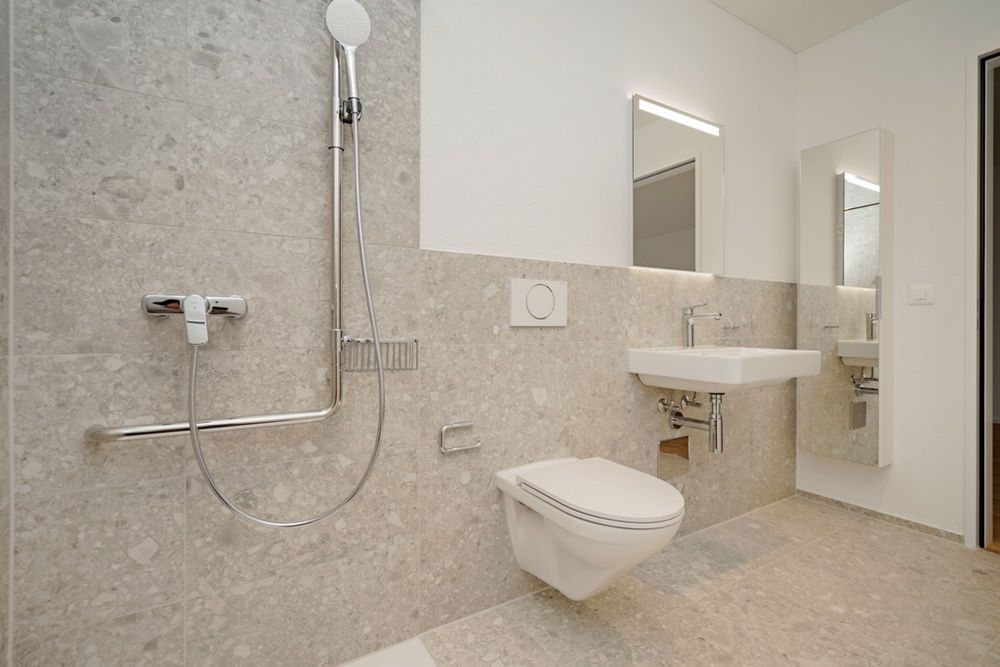 3.5-Zimmer-Neubauwohnung an bevorzugter Lage - Duschbad