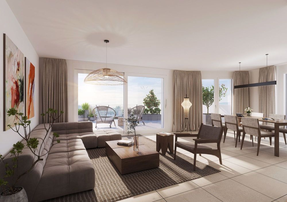 3.5 Zimmer-Attika mit 105 m2 Wohnfläche und 74 m2 Terrasse (C10) - Bild 8