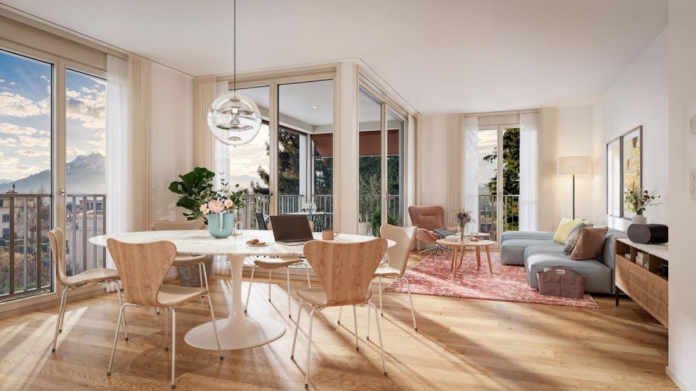 Ihr neues Zuhause im Wesemlin-Quartier - Wohnbereich