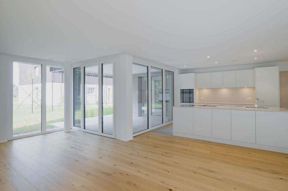 Hochwertige Neubauwohnungen im Herzen von Dachsen - Wohnzimmer