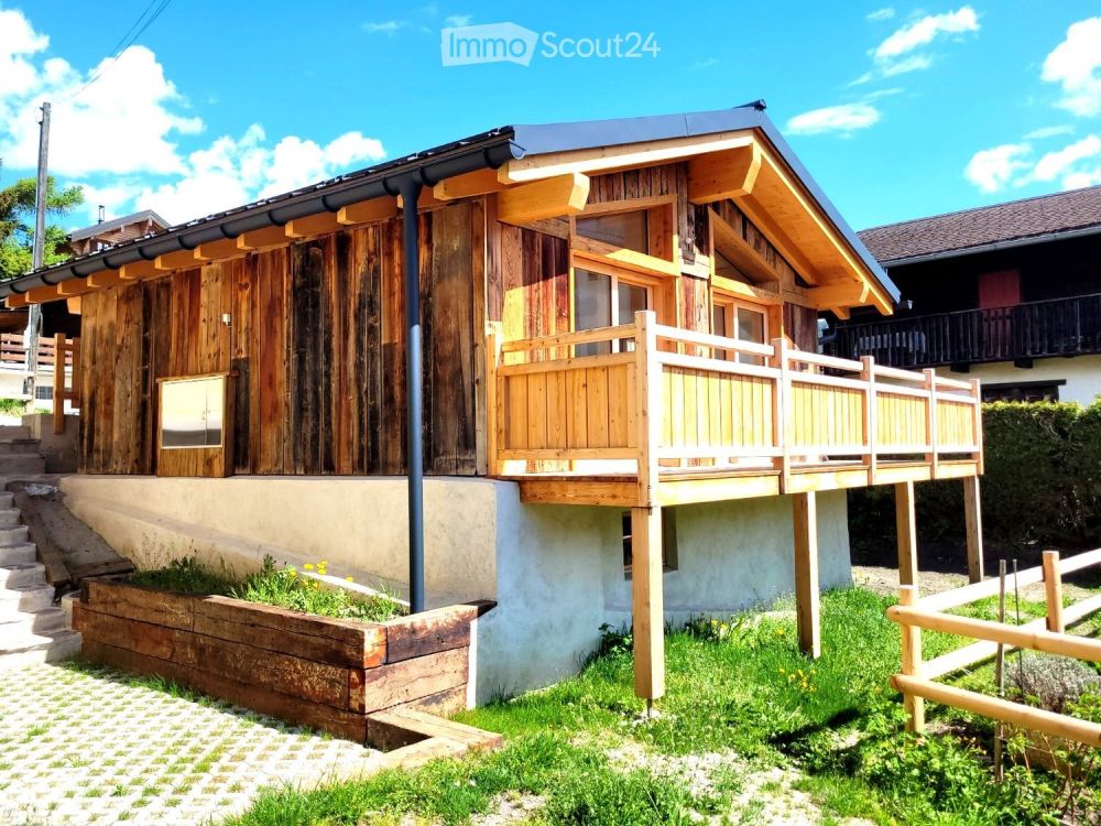 Chalet indépendant à Vercorin – 3,5 pièces – Calme, soleil & jardin - Bild 1