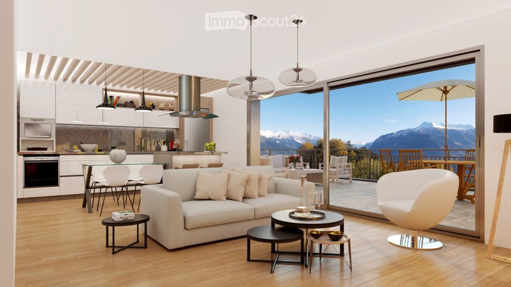 Magnifiques appartements 3.5 pièces neufs haut de gamme à louer à Montana - Bild 1