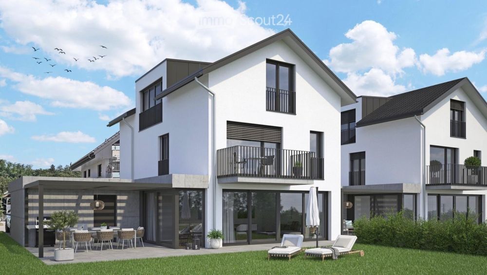 2 Neubau-Einfamilienhäuser mit Aussicht an einmaliger Lage in Thierachern – Bezug 2028 - Bild 1