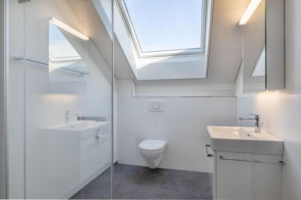 3.5-Zimmer-Neubauwohnung mit Charme und traumhafter Aussicht - Das Foto zeigt eine vergleichbare Wohnung und dient nur zur Veranschaulichung.