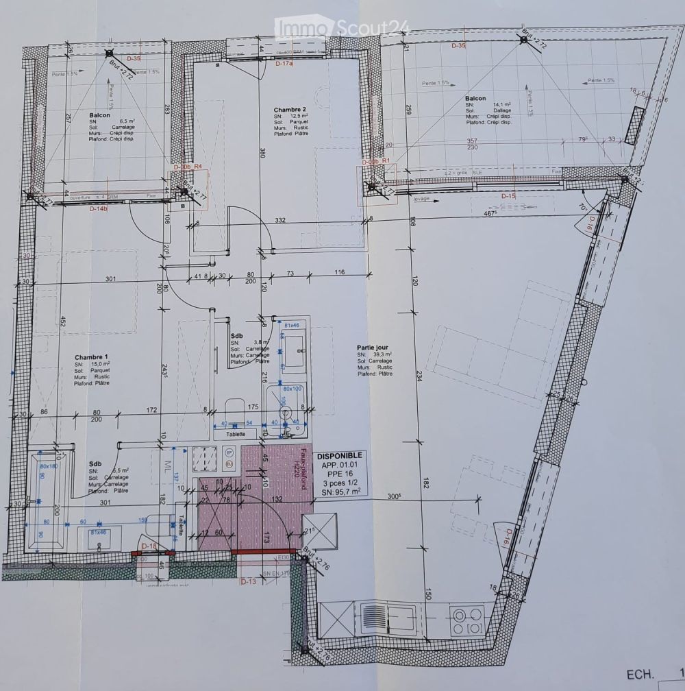 Wohnung 3.5 Zimmer Sierre 105 m² - Bild 5