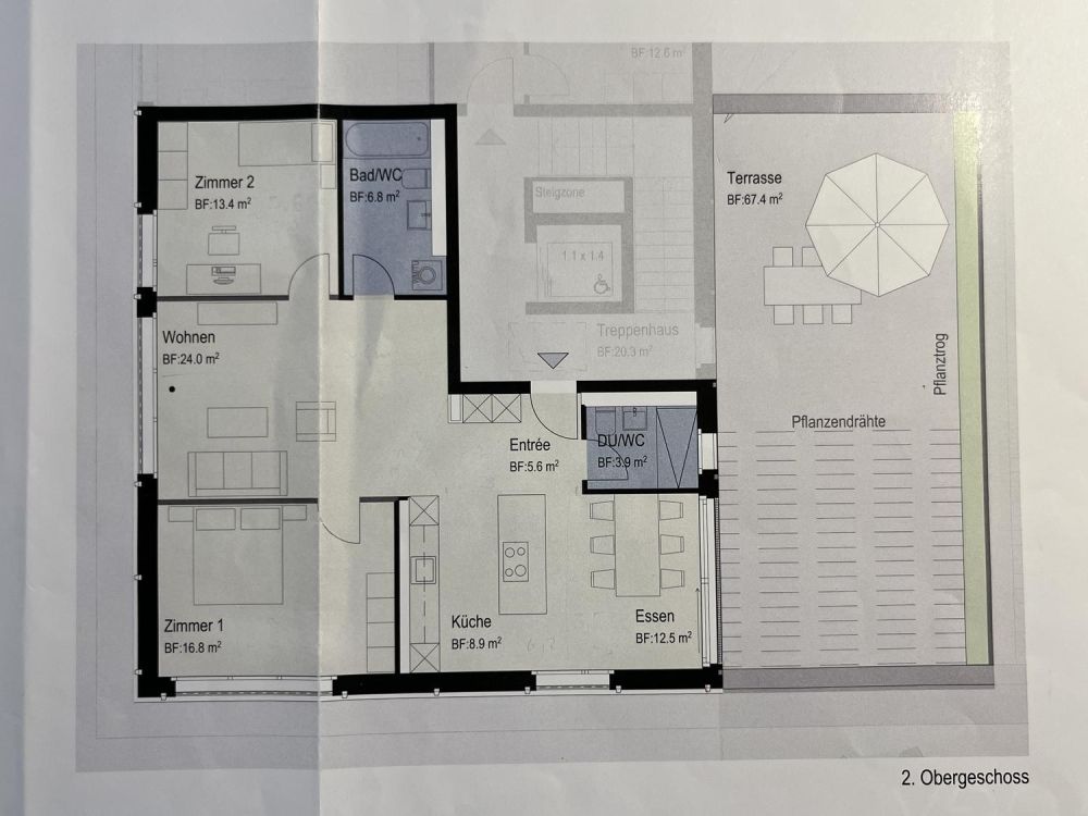 Loftstyle Wohnung mit grosszügiger Terrasse - Bild 9