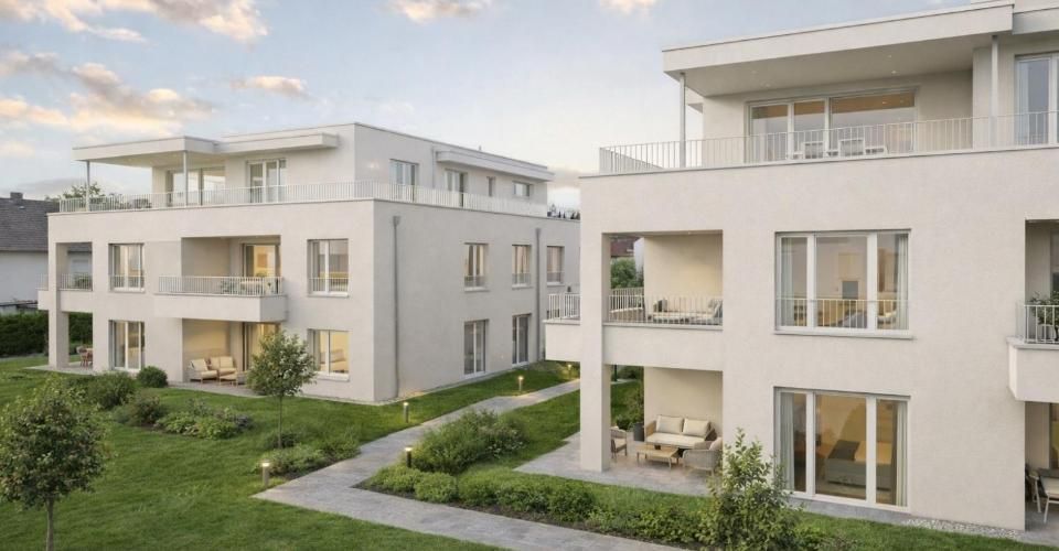 Moderne 4.5-Zimmer-Wohnung mit Balkon in Oberbüren (B4) - Appartement 4.5 pièces - image - 1