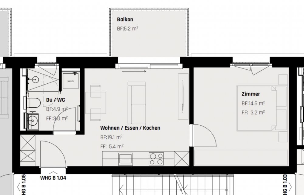 Luxuriöses Wohnen: Neubau 2.5-Zimmer Wohnung an exzellenter Lage - Bild 8