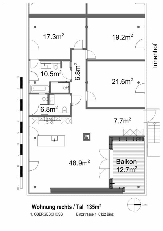 Hochwertiger Neubau - Elegante 4.5-Zi-Luxuswohnung mit Terrasse - Bild 8