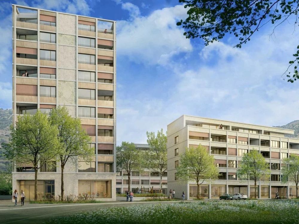 3,5-Zimmer-Wohnung, Neubau in Visp - Bild 1