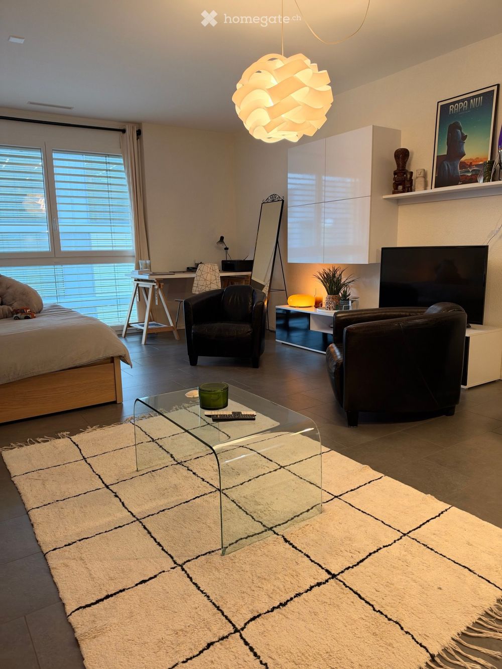 Grand studio meublé de 47m2 et équipé à côté du M2 Fourmi (proche EHL). - Bild 1