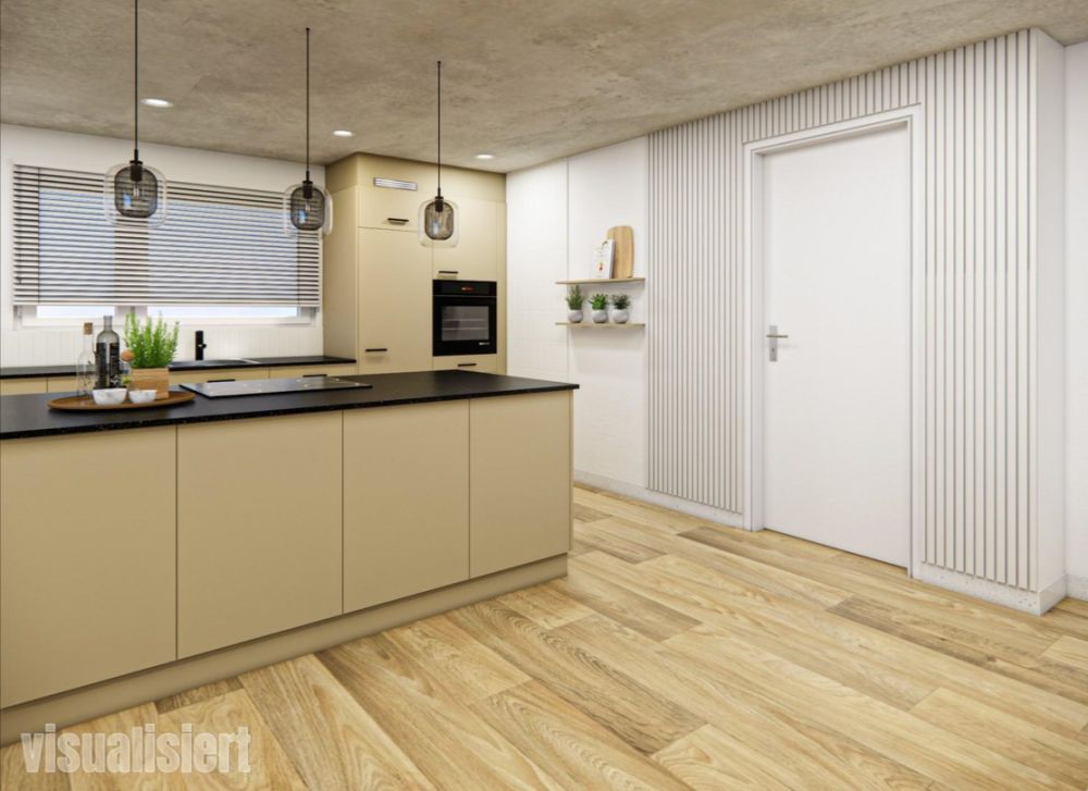 Moderne 4.5-Zimmer-Neubau-Wohnung mit Balkon in Bäriswil - Bild 1