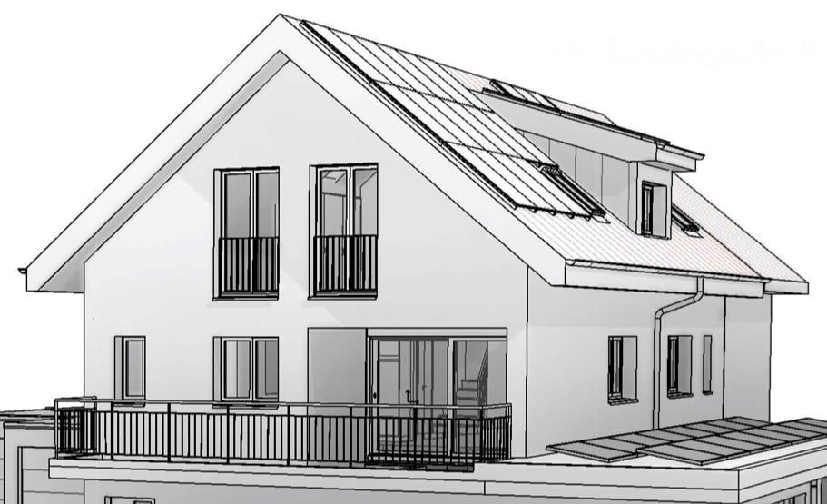 Helle 5.5-Zimmer Maisonette-Neubauwohnung mit Balkon in Jonen - Bild 3