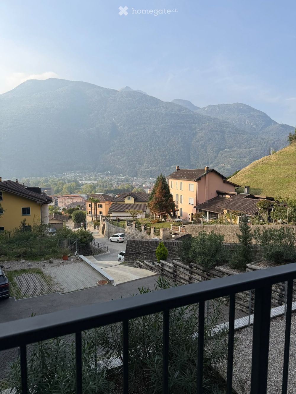 Bellinzona – Moderno appartamento arredato di 1.5 locali con ampio terrazzo e vista panoramica! - Bild 4