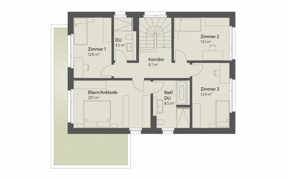 324 m² | 6.5-Zi.-Einfamilienhaus | Erstbezug | Am Wellenberg - Bild 10