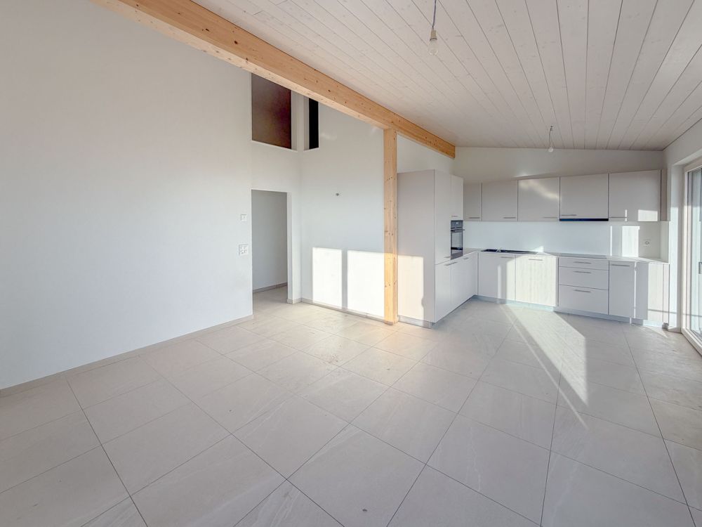 Appt neuf de 2.5 pces - Combles Splendide vue sur les Alpes et le lac - B4