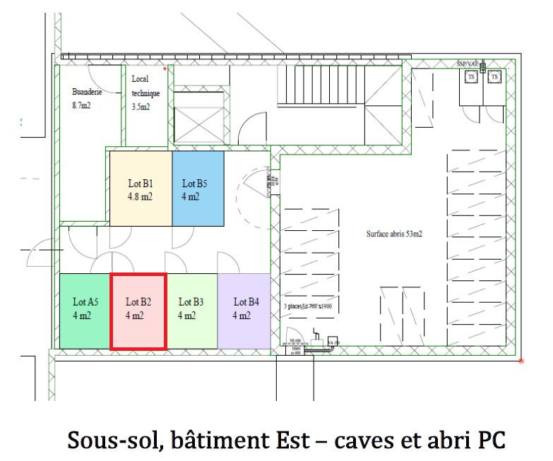 Appt neuf de 2.5 pces - 1er étage Magnifique vue sur les Alpes - Cave B2