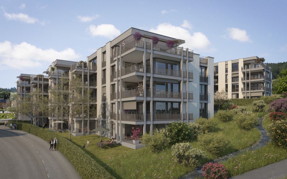 4 ½ Zi Etagenresidenz im 1. Stock im Flugbrunnenareal Bolligen - Bild 1