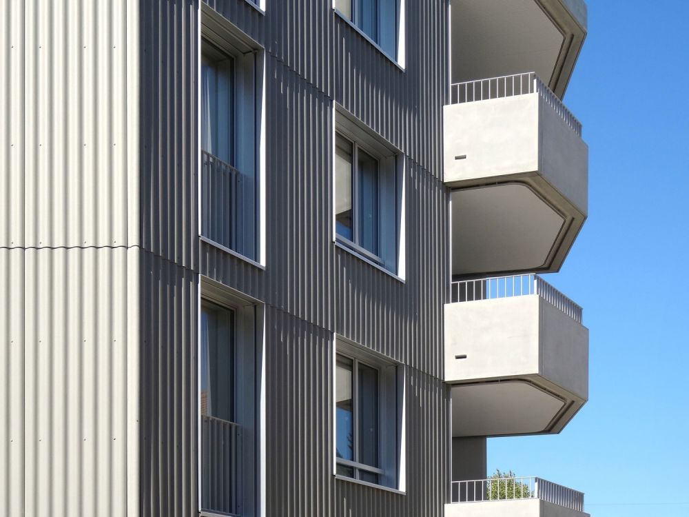 Urban gelegen. Grün gedacht. Unerwartet ruhig. - Fassade