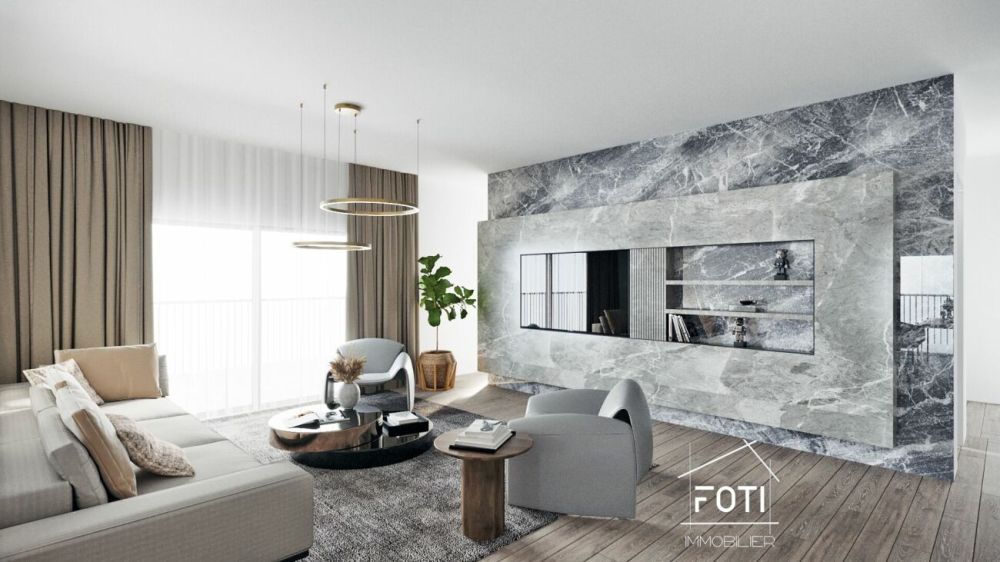 Magnifique appartement neuf de 4,5 pièces avec 27 m2 de balcon. - Bild 4