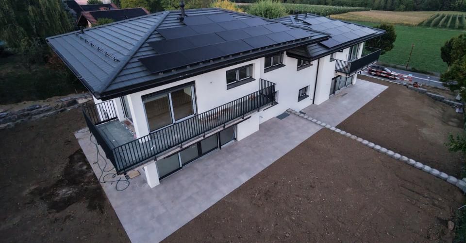 2 villas mitoyennes neuves à Denges - cadre de vie privilégié entre lac et ville - Maison contiguë 5.5 pièces - image - 1