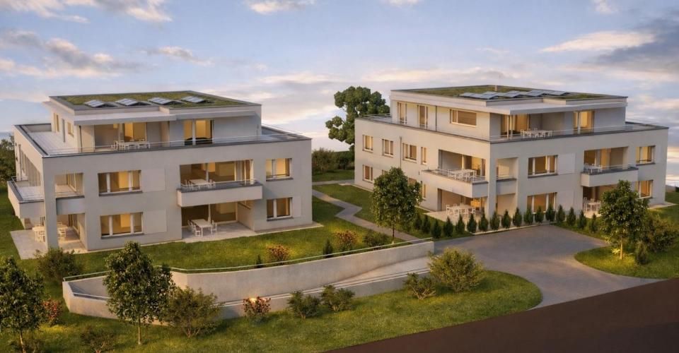 Moderne 5.5-Zimmer-Attikawohnung mit 143m² Terasse in Oberbüren (A5) - Attique 5.5 pièces - image - 2