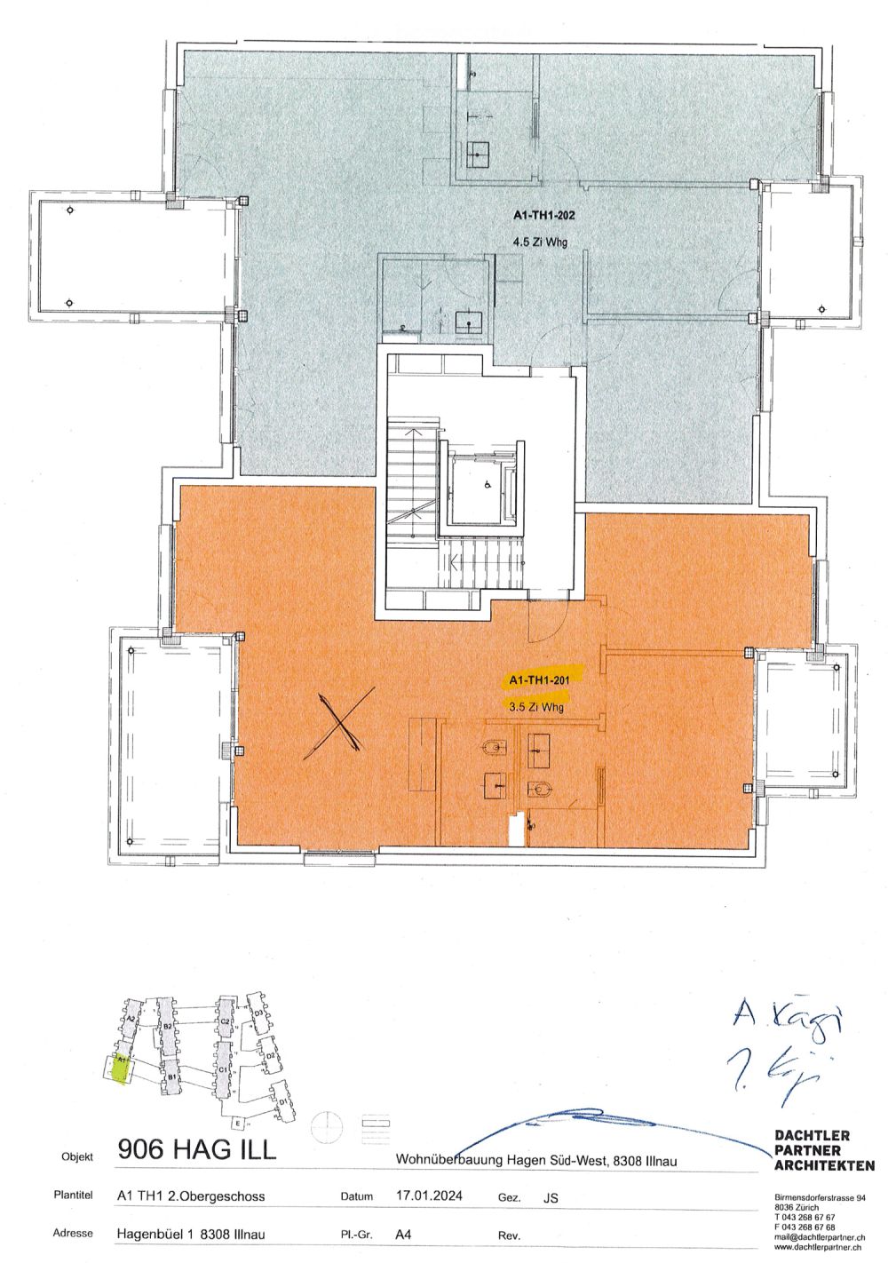 Neue 3.5-Zimmer-Wohnung mit Landschaftsblick in Illnau-Effretikon im Eigentum Ausbau. - Bild 10