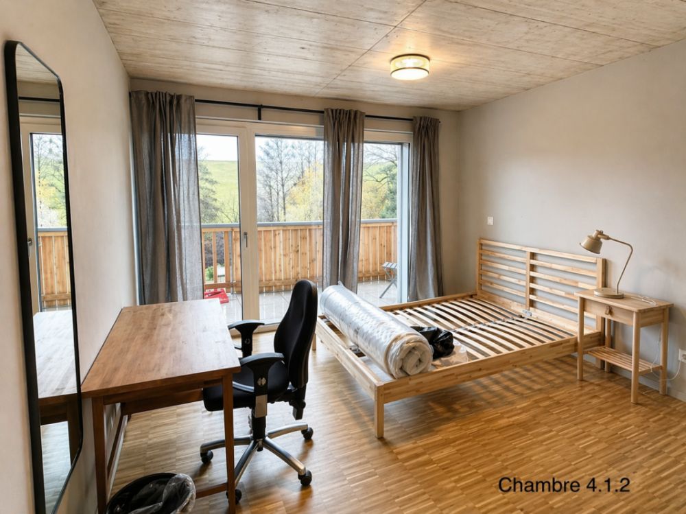 Nouvelle colocation haut de gamme - Chambres meublées avec balcon et terrasses à 2 pas de la gare de Châtel-St-Denis - Bild 9