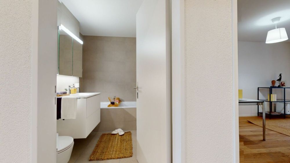 Letzte 4.5-Zimmer-Gartenwohnung im Lammet Frick - Beispielfotos einer vergleichbaren Wohnung.