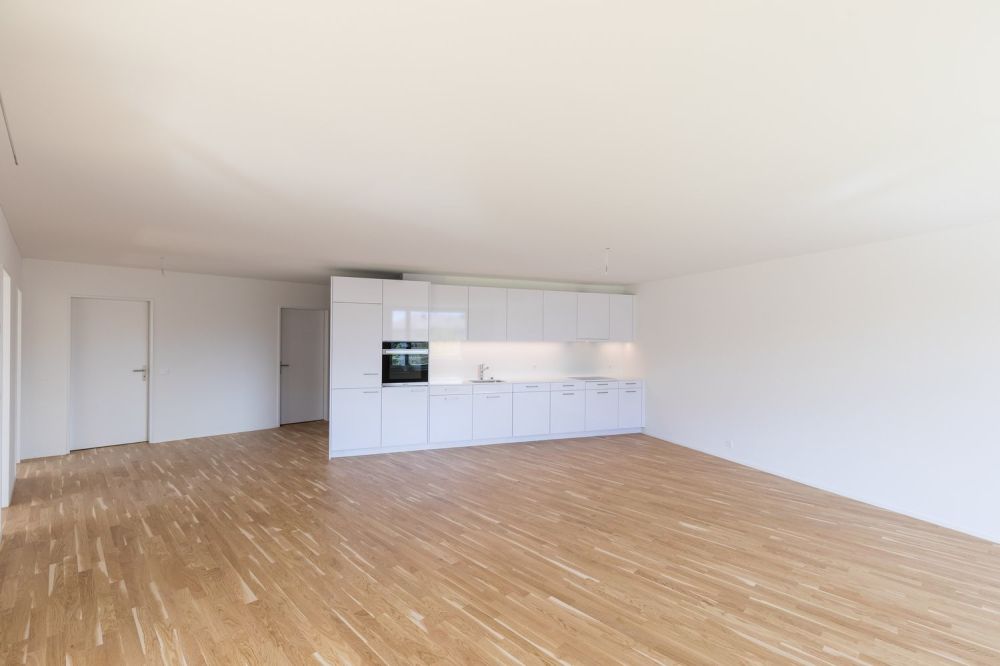 Im naturnahen Fünfeck - Wohnzimmer & Küche