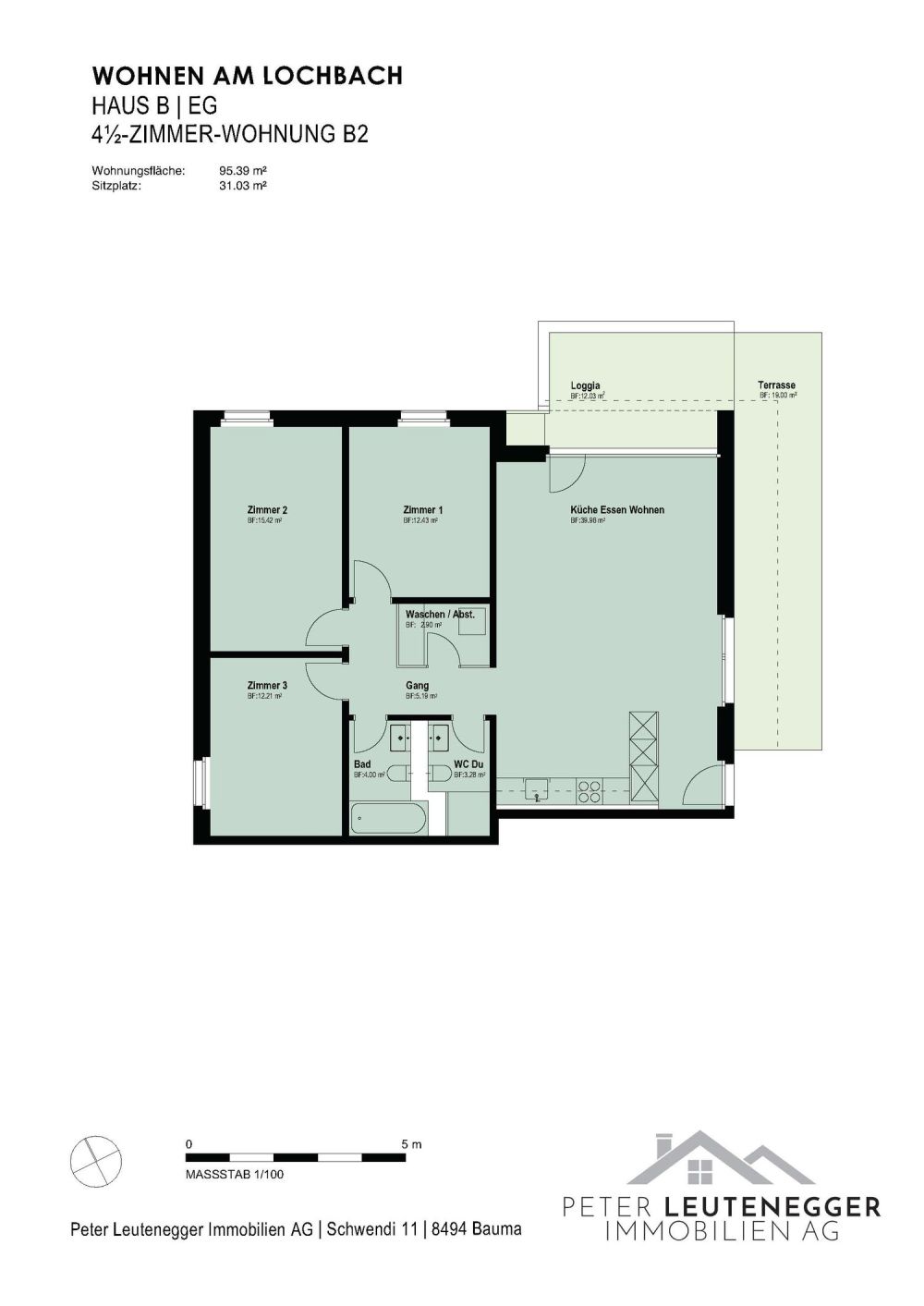 Erstvermietung - Grosszügige 4.5 Zimmer-Neubauwohnungen an ruhiger Lage - Bild 8