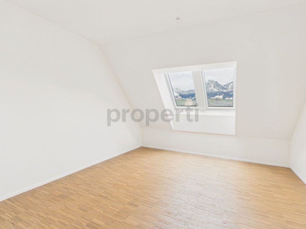 Moderne 4.5-Zimmer-Attikawohnung mit Balkon, Brunnen - Image 9