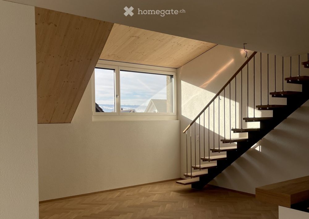 Moderne 4.5 (5.5) Zimmer-Neubau-Maisonettewohnung mit Balkon und Garage in Maschwanden - Bild 2