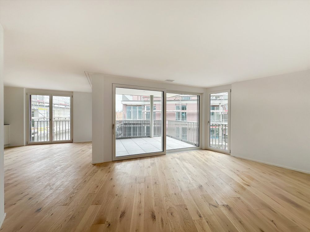 Wohnen in neuer & moderner Neubauwohnung! - Wohnzimmer