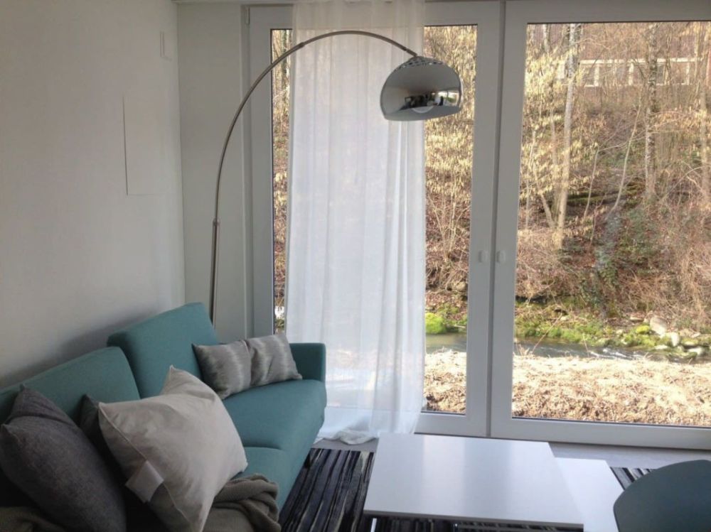 Das idyllische Zuhause für urbane und naturliebende Singles und Paare - Wohnzimmer