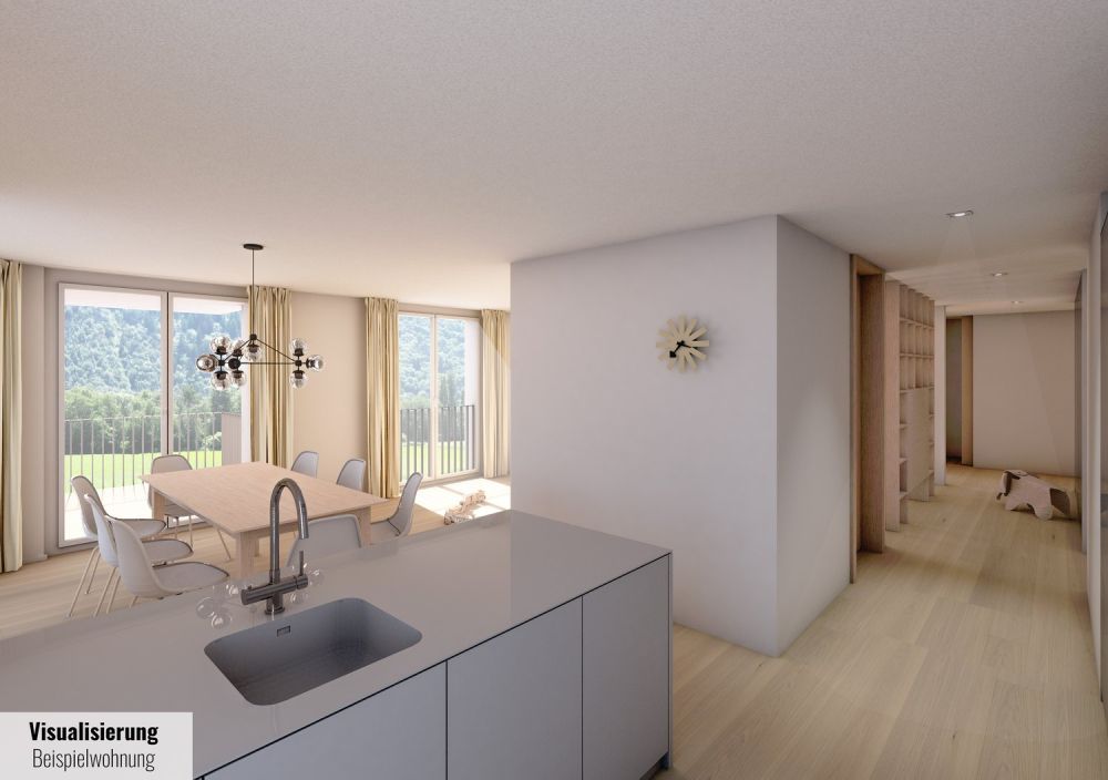 5.5 Zimmer-Attika-Wohnung (A6) - Bild 3