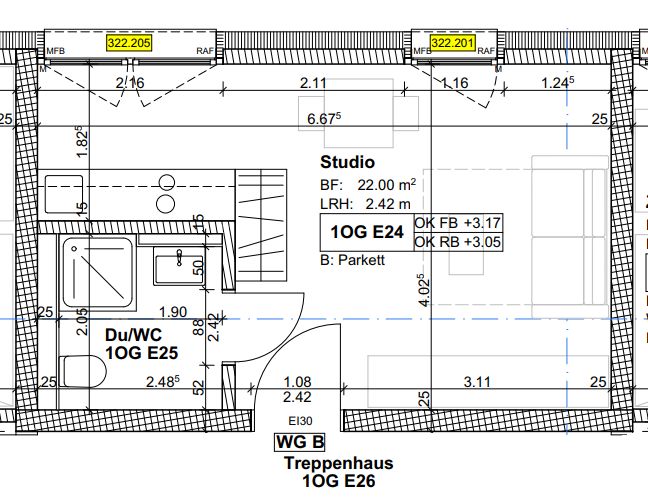 Modernes Studio im Neubau - Bild 8