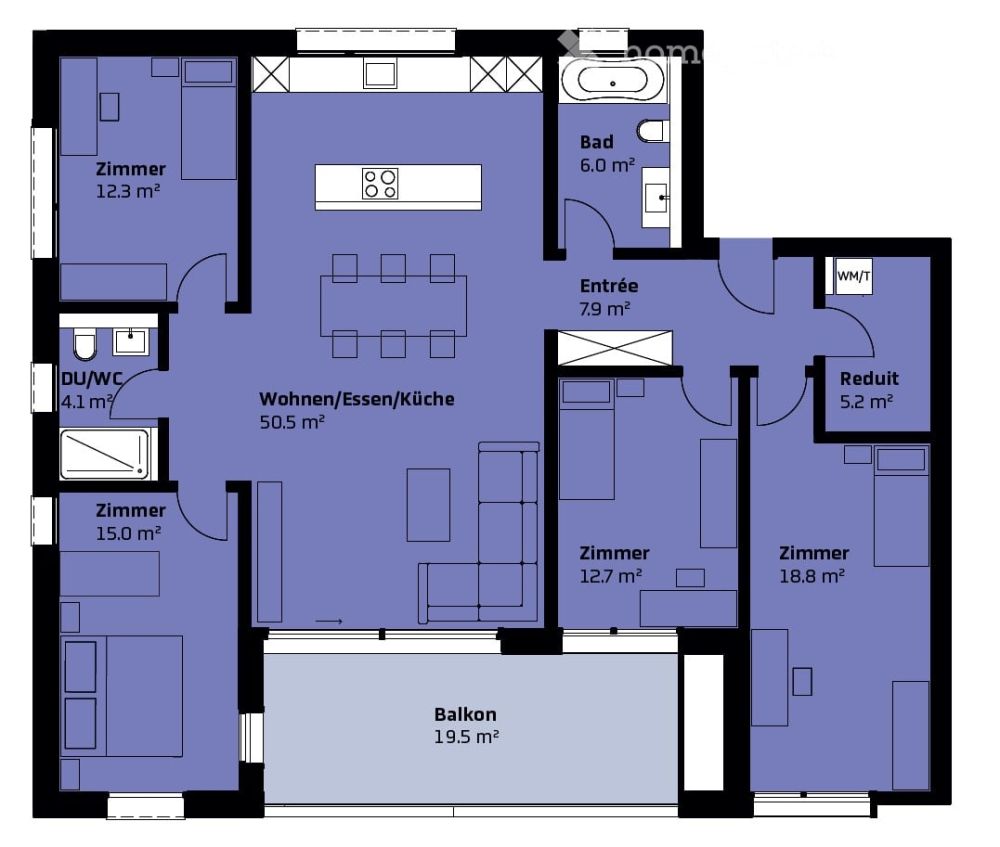 Erstvermietung 5½-Zimmer-Attikawohnung (Neubau/Eigentumsstandard) - Bild 11