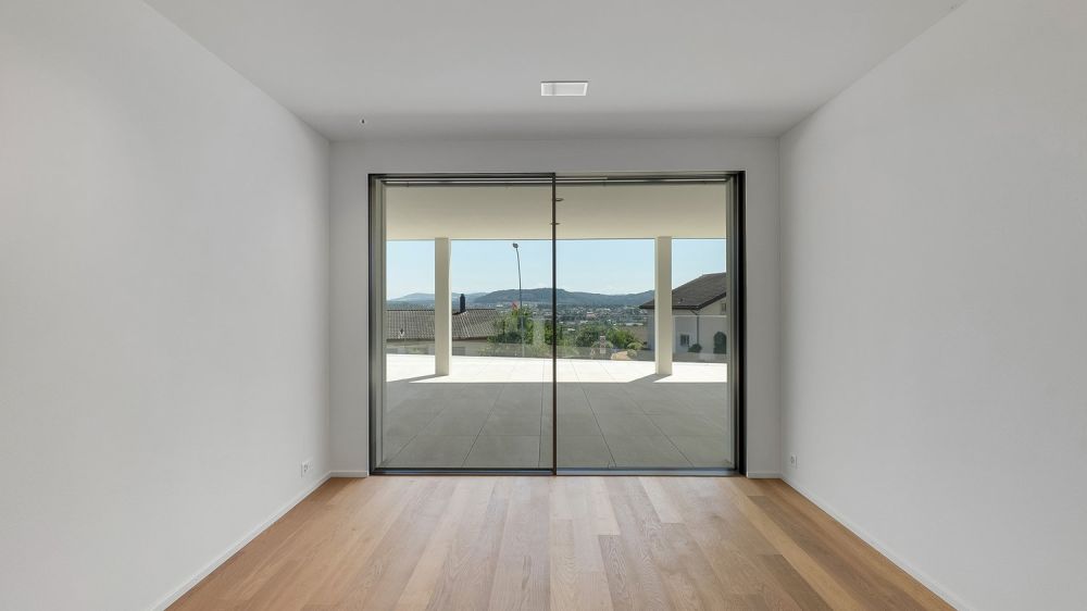 Modernes Einfamilienhaus an oberster Hanglage mit Bergsicht - Walde Immobilien AG