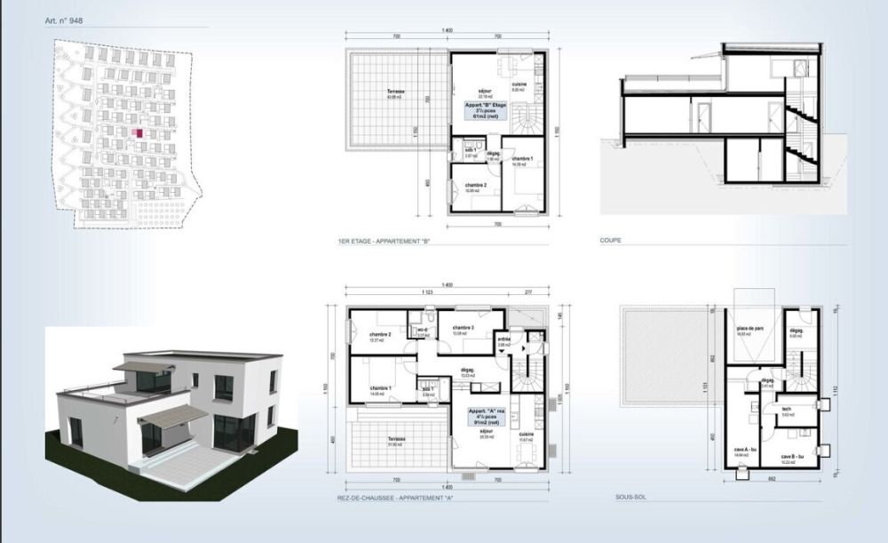 A louer superbe 4.5 pces au rez-de-chaussé d'une villa individuelle - Bild 7