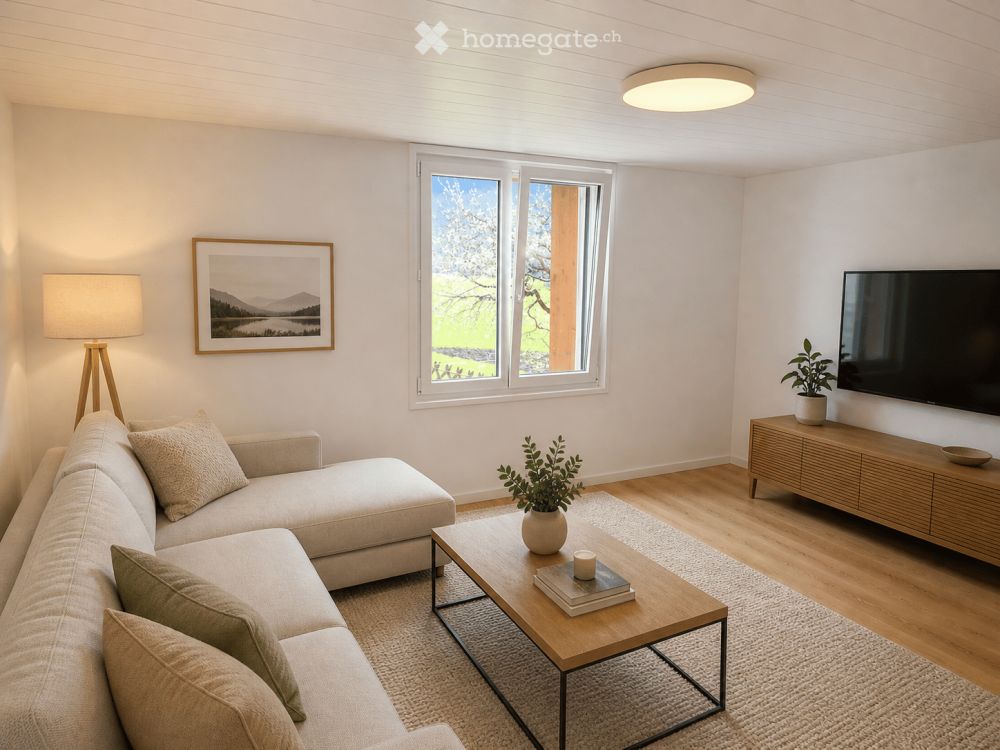 Erstbezug nach Totalsanierung: Moderne 2.5-Zimmer-Wohnung mit Gartensitzplatz - Bild 5