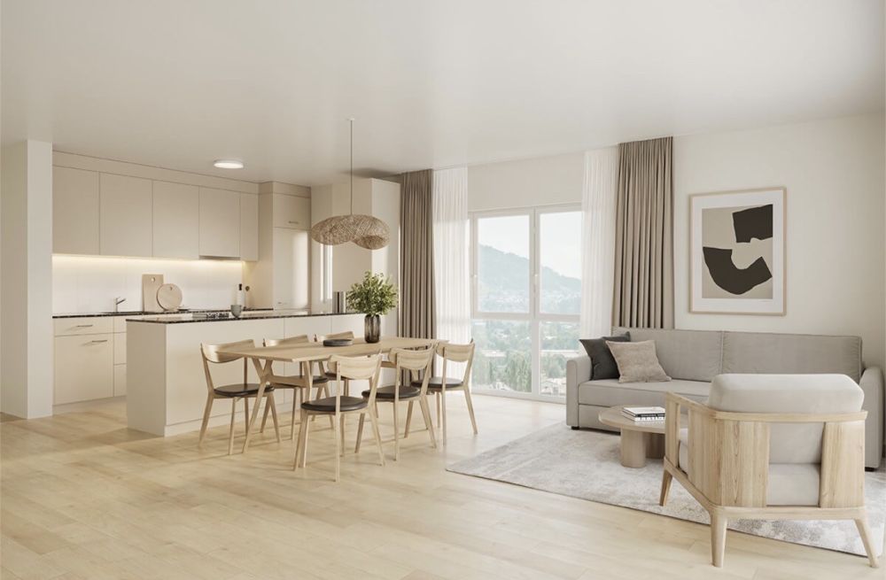 4.5-Zimmer-Neubauwohnung (118 m²) mit traumhafter Bergsicht & grossem Balkon  Nachmieter - Bild 3